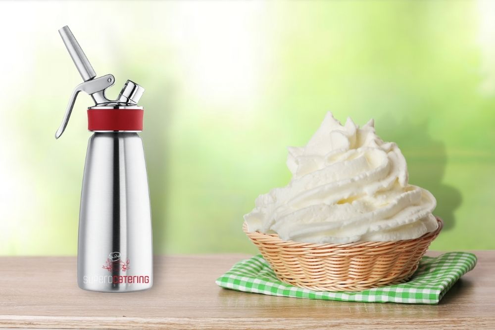 SupremeWhip Cream Dispenser 0.5L – Silver