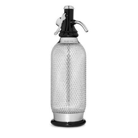 iSi classic soda siphon with white background