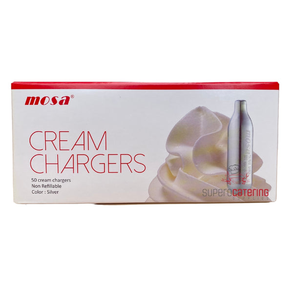 100 Mosa cream chargers