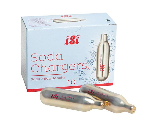 100 x iSi Soda chargers 8.4g